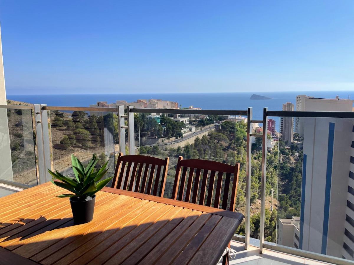 Lujoso Apartamento Con Vistas Al Mar En Mirador Del Mediterraneo By Gestaltur Benidorm Exterior foto