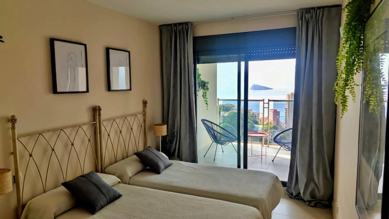 Lujoso Apartamento Con Vistas Al Mar En Mirador Del Mediterraneo By Gestaltur Benidorm Exterior foto
